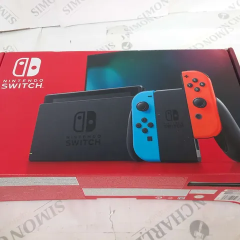BOXED NINTENDO SWITCH HANDHELD GAMES CONSOLE