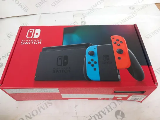 BOXED NINTENDO SWITCH HANDHELD GAMES CONSOLE