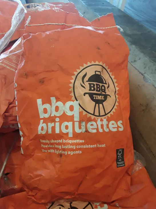 PALLET OF APPROXIMATELY 70 BAGS OF BBQ BRIQUETTES