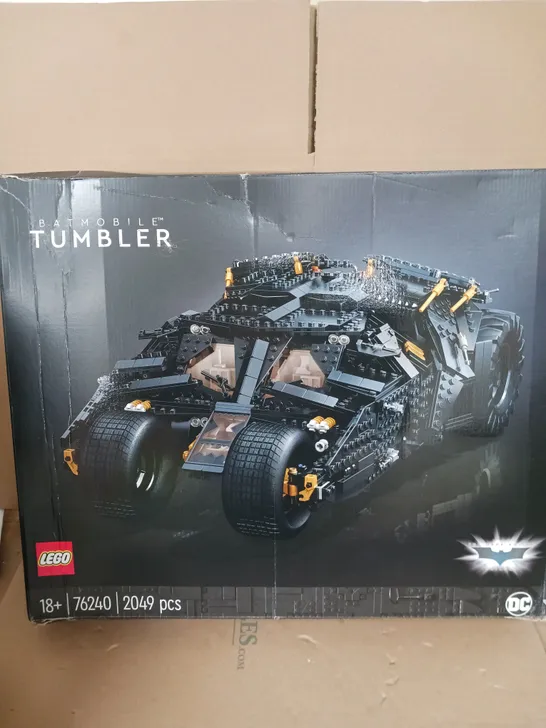 BOXED LEGO 76240 BATMAN THE DARK KNIGHT TRILOGY BATMOBILE TUMBLER 76240 RRP £229.99