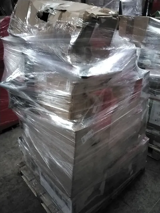 PALLET OF APPROXIMATELY 29 UNPROCESSED RAW RETURN HOUSEHOLD AND ELECTRICAL GOODS TO INCLUDE; BBQ GRILL, VAX, AIR FRYER, CORDLESS HANDVAC