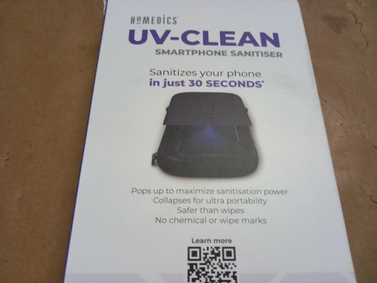 LOT OF 4 HOMEDICS UV-CLEAN SMARTPHONE SANITIZERS
