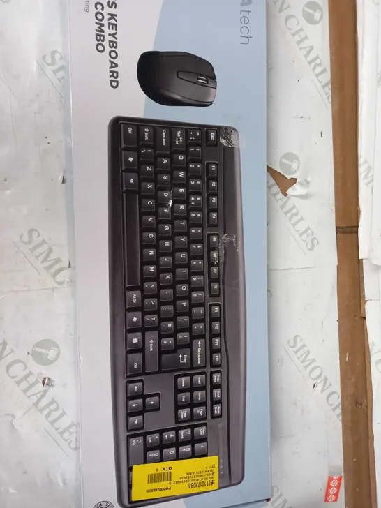 ASDA TECH WIRELESS  SILENT KEYBOARD