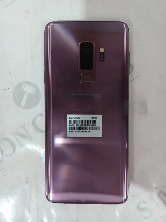 BOXED SAMSUNG GALAXY S9+ SMARTPHONE SM-G965F