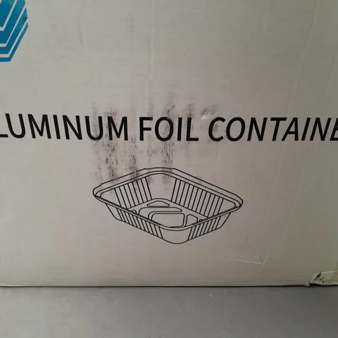 BOX OF 1000 ALUMINIUM FOIL CONTAINERS 