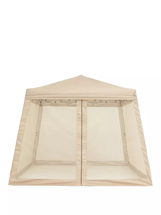 2.4 X 2.4M POP UP GAZEBO WITH MOSQUITO NET RRP £199.99