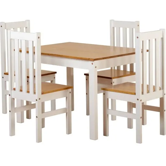 BOXED BRADMOOR DINING SET OF 4 CHAIRS (2 BOXES) 