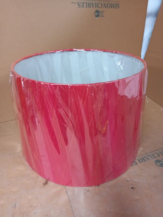 THE LIGHT SHADE STUDIO TAPERED DRUM - RED 