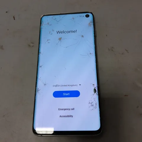 SAMSUNG GALAXY S10 BLUE 