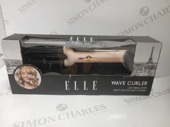 ELLE WAVE HAIR CURLER WITH LED INDICATOR AND MATT FINISH 