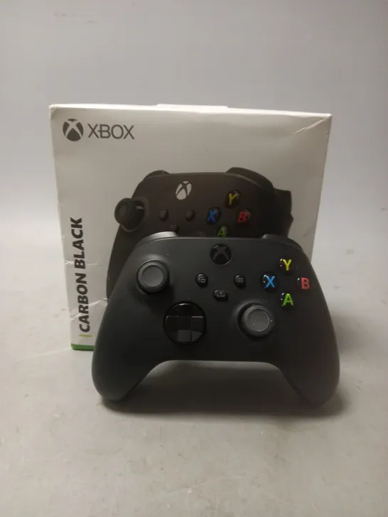 BOXED XBOX CARBON BLACK WIRELESS CONTROLLER 