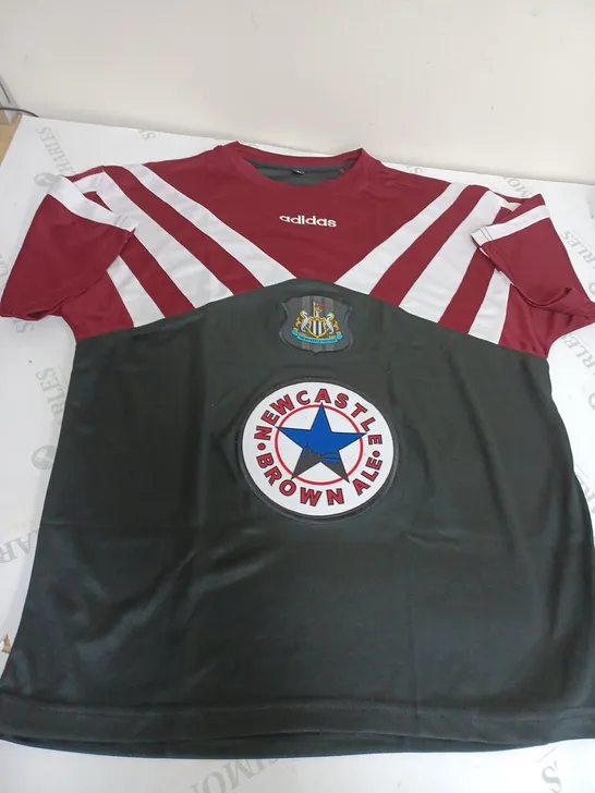 RETRO NEWCASTLE UNITED SHIRT SIZE L 