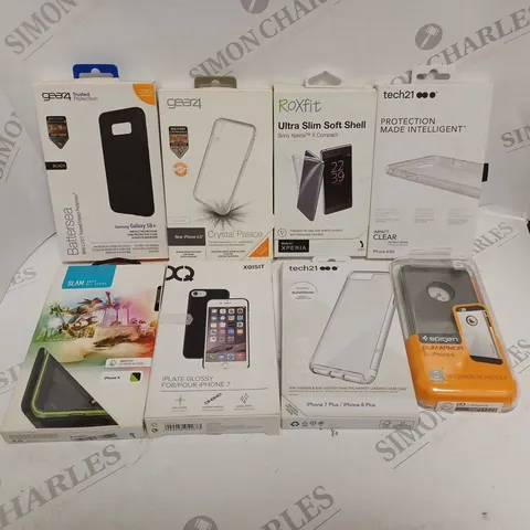 APPROXIMATELY 30 ASSORTED SMARTPHONE PROTECTIVE CASES FOR VARIOUS MODELS 
