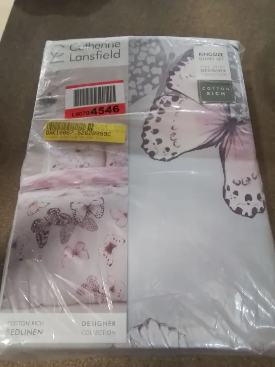 CATHERINE LANSFIELD BUTTERFLY DUVET KING SIZE 