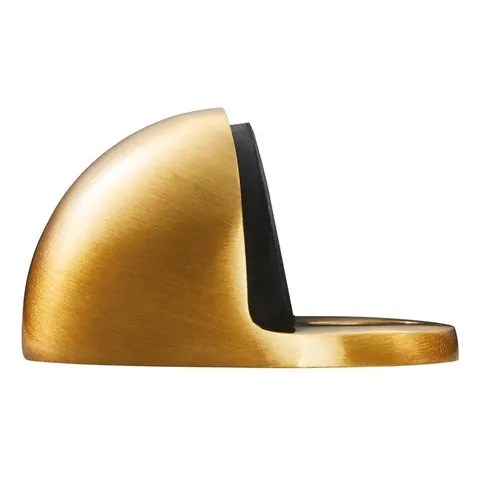 BOXED ROXANN BRASS FLOOR DOOR STOP 