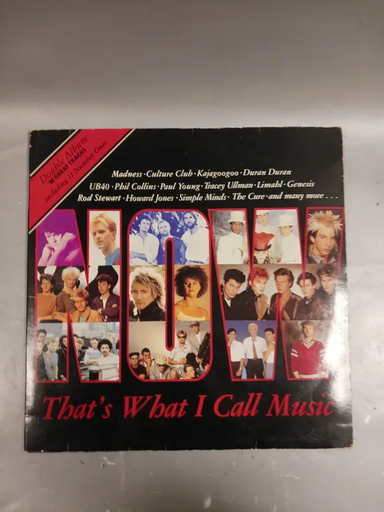 NOW THAT'S WHAT I CALL MUSIC ORIGINAL VINYL 