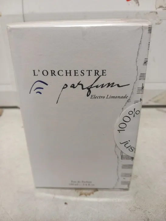 BOXED AND SEALED L'ORCHESTRE PARFUM ELECTRO LIMONADE EAU DE PARFUM 100ML