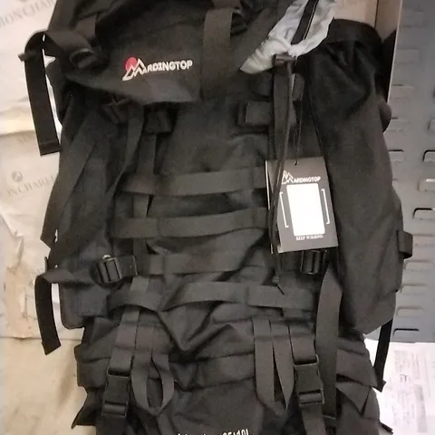 BRAND NEW MARDINGTOP ADVENTURE 65+10L HIKING BACKPACK BLACK