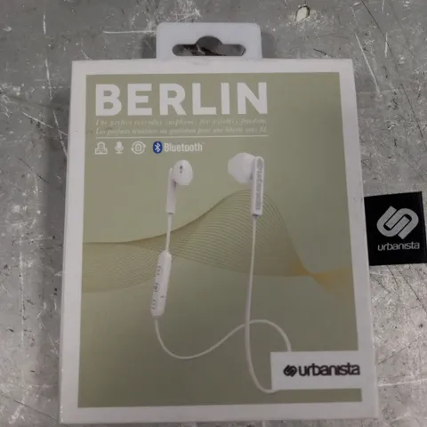 URBANISTA BERLIN WIRELESS EARPHONES - WHITE