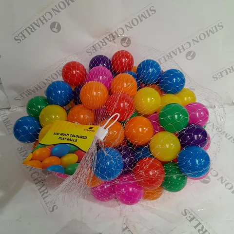 STRAAME 100 MULTI COLOURED PLAY BALLS