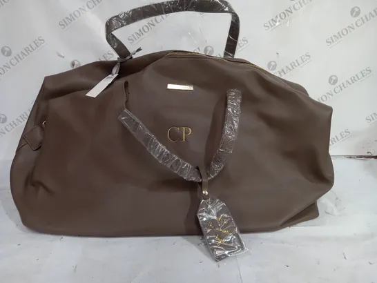 KATIE LOXTON CP BROWN DUFFLE BAG