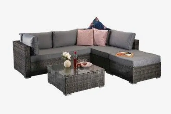 BRAND NEW BOXED SAVANNAH CORNER SOFA IN GREY RRP £1190