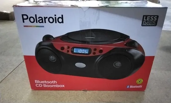 POLAROID BLUETOOTH CD BOOMBOX