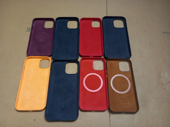 LOT OF 8 ASSORTED IPHONE CASES