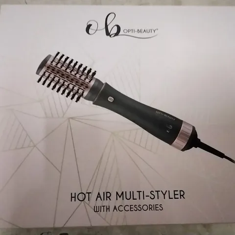 OPTI-BEAUTY HOT AIR MULTI- STYLER WITH ACCESSORIES