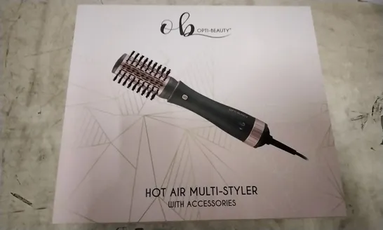 OPTI-BEAUTY HOT AIR MULTI- STYLER WITH ACCESSORIES