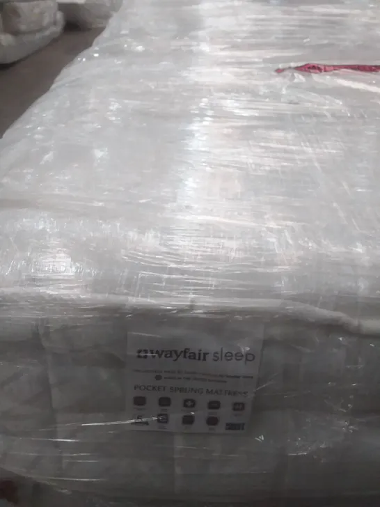 WAYFAIR SLEEP POCKET SPRUNG SINGLE MATTRESS