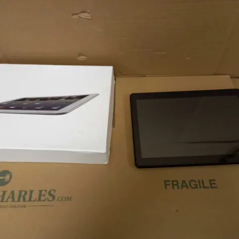 BLACK TOUCH SCREEN TABLET - BOXED (NO ACCESSORIES)