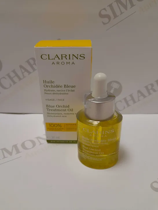 CLARINS BLUE ORCHID FACE TREATMENT OIL 30ML