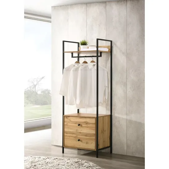 BOXED ZAIRA 63.8CM WIDE CLOTHES STORAGE SYSTEM (1 BOX)