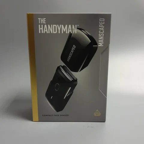 BOXED AND SEALED MANSCAPED THE HANDYMAN COMPACT FACE SHAVER 