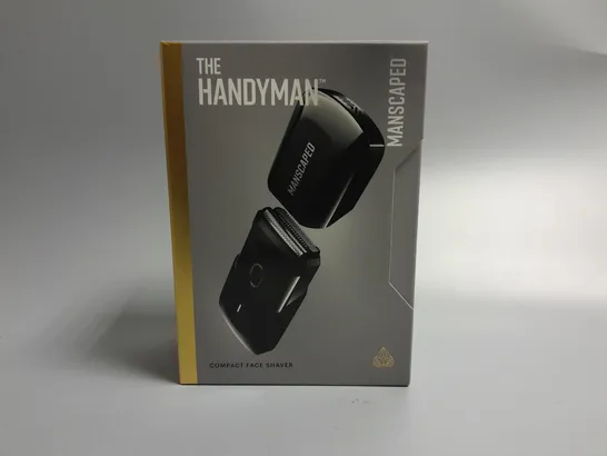 BOXED AND SEALED MANSCAPED THE HANDYMAN COMPACT FACE SHAVER 