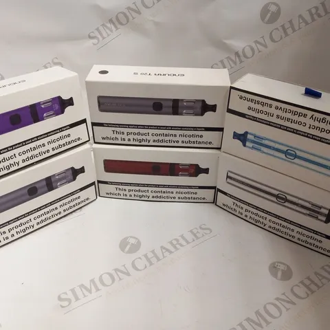 APPROXIMATELY 30 ASSORTED E-CIGARETTES AND E-CIGARETTE PARAPHERNALIA TO INCLUDE; ENDURA