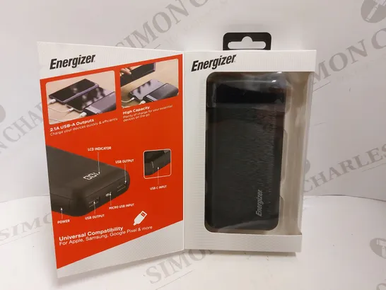 BOXED ENERGIZER UE20058 MAX POWER BANK - BLACK