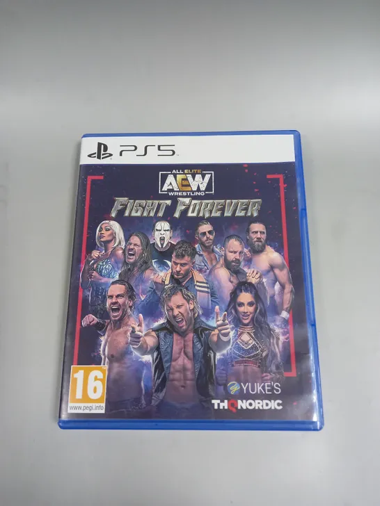 ALL ELITE WRESTLING FLIGHT FOREVER FOR PS5