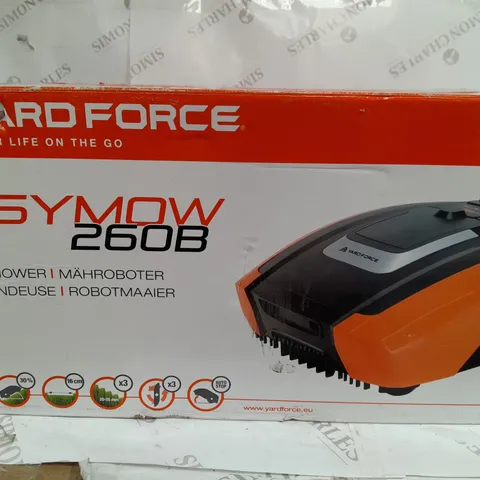 BOXED YARDFORCE EASY MOW 250B LAWN MOWER 