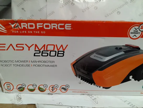 BOXED YARDFORCE EASY MOW 250B LAWN MOWER 