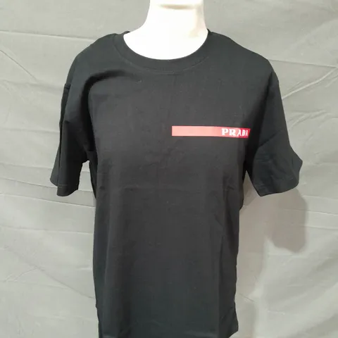 PRADA BASIC BLACK T-SHIRT - XL