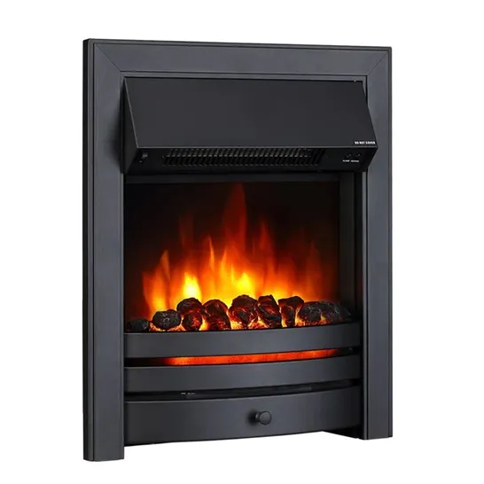 BOXED MEADOW CASTLETON ELECTRIC FIREPLACE HEATER (1 BOX)