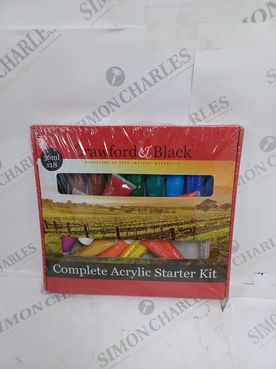 CRAWFORD AND BLACK COMPLETE ACRYLIC STARTER KIT