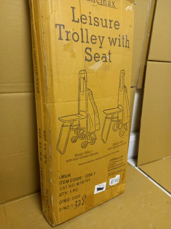 LEISURE TROLLEY WITH SEAT 