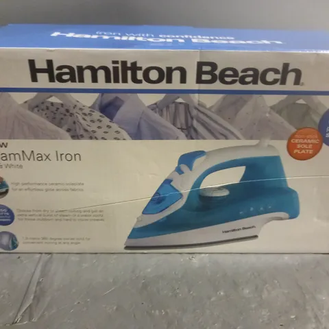 HAMILTON BEACH 2200W STEAM MAX IRON