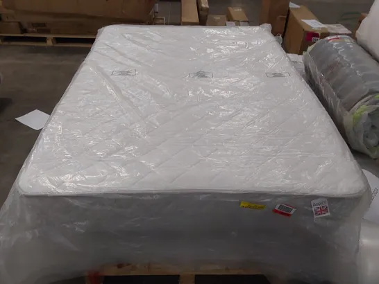 QUALITY BAGGED 4'6" DUAL LAYER 600 HYBRID MATTRESS 