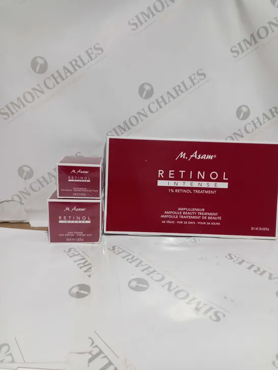 RETINOL INTENSE 1% RETINOL TREATMENT,24H CREAM EYE BALM 