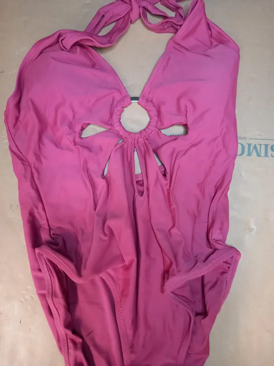 CUPSHE SWIMSUIT IN PINK UK SIZE XXL