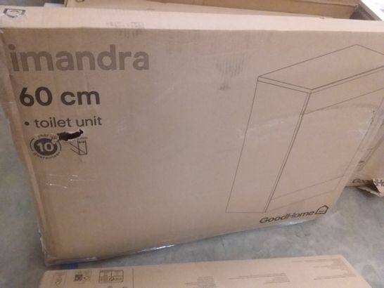 BOXED IMANDRA 60CM TOILET UNIT